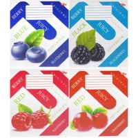 Зошит кольоровий 18 аркушів, лінія 3718