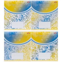 Зошит кольоровий 12 аркушів, лінія 3705