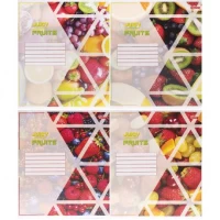 Зошит кольоровий 48 аркушів, клітинка 3733