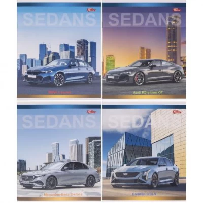 Зошит кольоровий 60 листів, клітина 3772