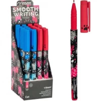 Ручка масляна VINSON синя A27