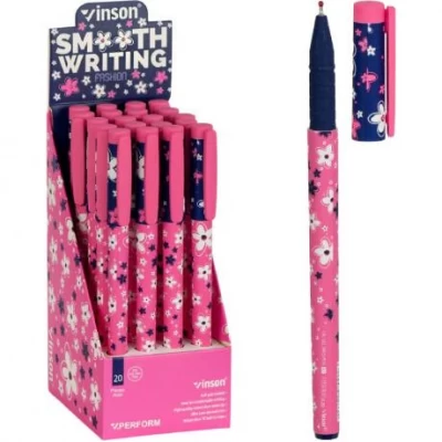 Ручка масляна VINSON синя A20