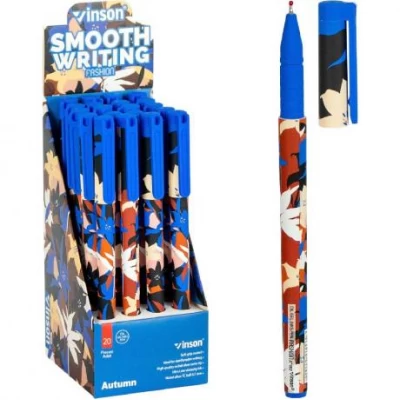 Ручка масляна VINSON синя A182