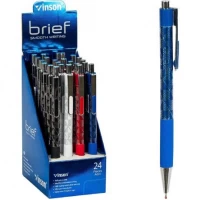 Ручка масляна VINSON синя 502 автоматична