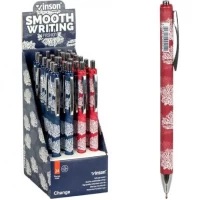 Ручка масляна VINSON синя K60 автоматична