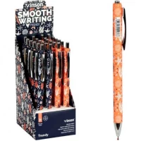 Ручка масляна VINSON синя K37 автоматична