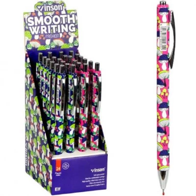 Ручка масляна VINSON синя K30 автоматична