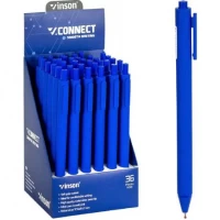 Ручка масляна VINSON синя S1 автоматична