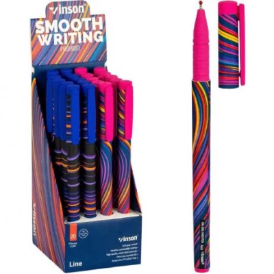 Ручка масляна VINSON синя A22