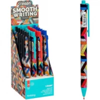 Ручка масляна VINSON Abstract синя F3 автоматична