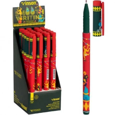 Ручка масляна VINSON  синя A4