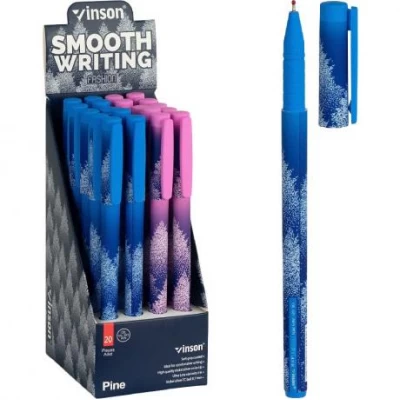 Ручка масляна VINSON  синя A118