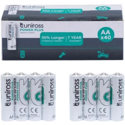 Батарейка Uniross AA LR6 Alkaline BX40 U-321838
