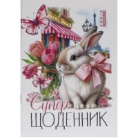 Щоденник В5 скоба/м.обкл. CMYK, ВД Лак (1+1) 25101