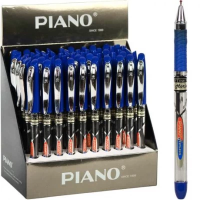 Ручка масляна   PIANO PT-275 синя
