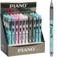 Ручка масляна   PIANO PT-273 синяя