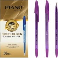 Ручка масляна   PIANO PT-1147-A фіолетова