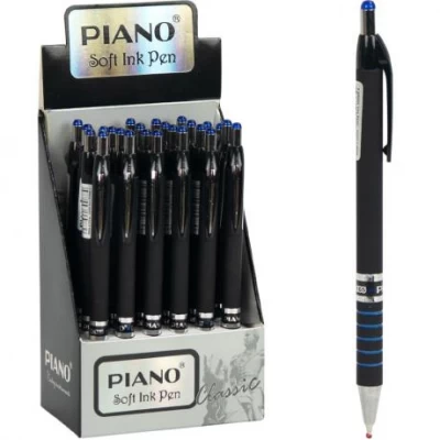 АКЦІЯ! Ручка масляна PIANO автоматична PВ-165 синя АКЦІЯ! Ручка масляна PIANO автоматична PВ-165 синя