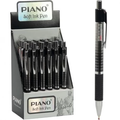 АКЦІЯ! Ручка масляна PIANO автоматична PT-189 синя АКЦІЯ! Ручка масляна PIANO автоматична PT-189 синя