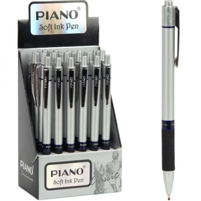 АКЦІЯ! Ручка масляна PIANO автоматична PT-186 синя АКЦІЯ! Ручка масляна PIANO автоматична PT-186 синя