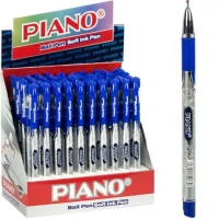 Ручка масляна Classic PIANO кольоровий корпус PT-195-C синя