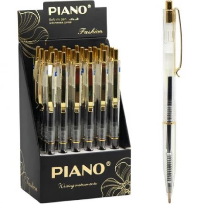 АКЦІЯ! Ручка масляна PIANO автоматична PS-009 синя АКЦІЯ! Ручка масляна PIANO автоматична PS-009 синя