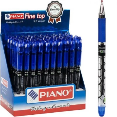 Ручка масляна  Flawless PIANO  PT-503 синя