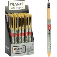 Ручка масляна  PIANO PT-185 синя