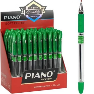 Ручка масляна Maxriter PIANO PT-335 зелена