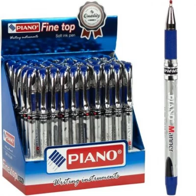 Ручка масляна  PIANO  PT-228 синя