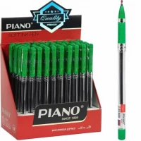 Ручка масляна Finegrip PIANO PT-111 зелена