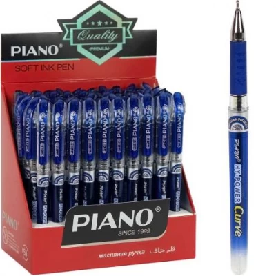 Ручка масляна PIANO PT-118 синя