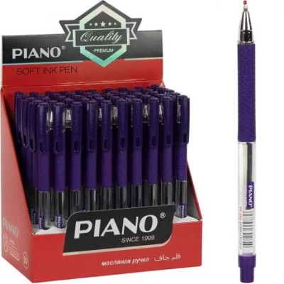 Ручка масляна  PIANO  PT-350 фіолетова