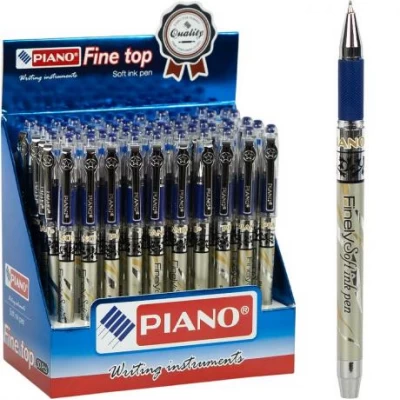 Ручка масляна Finely PIANO PT-279 синя