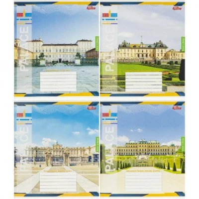 Зошит кольоровий 36 аркушів, лінія 3765