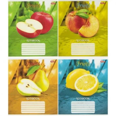 Зошит кольоровий 24 листи, клітина 3779