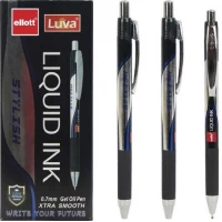 Ручка масляна Stylish Ellott автоматична CL288-12 синя