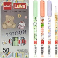 Ручка кулькова Luva Ellott ET2317-50 синя, у картонній коробці