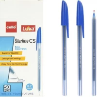 Ручка масляна Cello CL-CS-50 синя