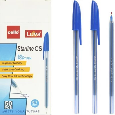 Ручка масляна Cello CL-CS-50 синя