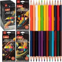 Олівець двосторонній 12шт/24 кольори Luva Cello 6001-24