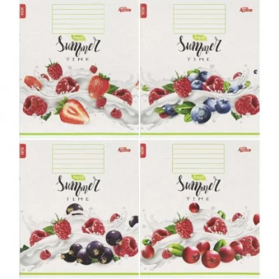 Зошит кольоровий 36 аркушів, клітинка 3755