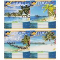 Зошит кольоровий 36 аркушів, клітинка 3751