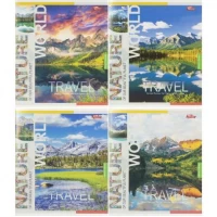 Зошит кольоровий 96 аркушів, клітинка 3792