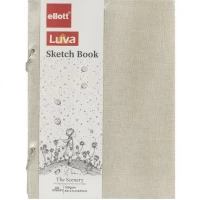 Альбом для ескізів А4 60аркушів, 160 г/м² Sketch Book CLBZ-005-A4 кільцевий механізм