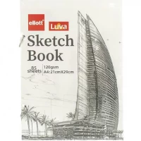 Альбом для ескізів А4 85аркушів, 120 г/м² Sketch Book CLBZ-007-А4 кільцевий механізм