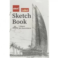 Альбом для ескізів А3 85аркушів, 120 г/м² Sketch Book CLBZ-007-8K кільцевий механізм