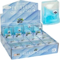 Іграшка-антистрес слайм в кубику Blueberry 2009-4 (блакитний)
