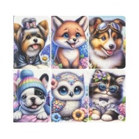 Блокнот А7 Fresh 48ар. чистий лист  70г/м2, тверда обкл. 9800/-01/-02/-03/-04/-05