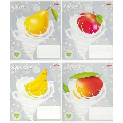 Зошит кольоровий 18 аркушів, клітинка 3795